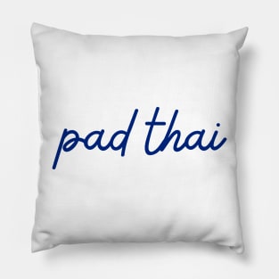 pad thai - Thai blue - Flag color Pillow