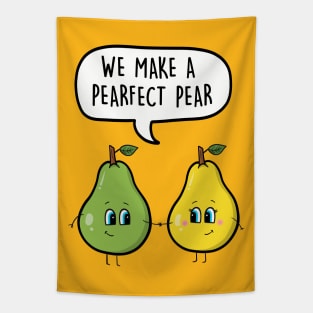 We make a pearfect pear Tapestry