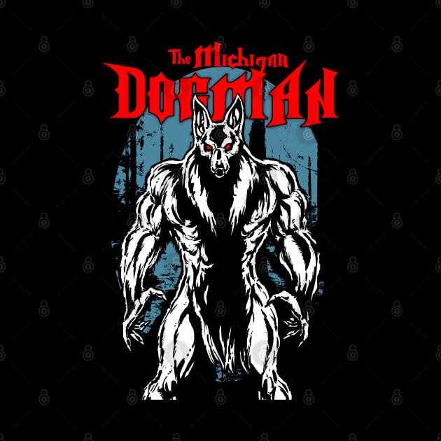 The Michigan Dogman by Mr. Grimskar's Art