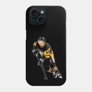 Jake Guentzel #59 Move The Puck Phone Case