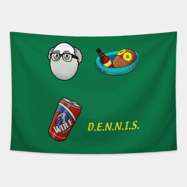 Always Sunny | DENNIS System Tapestry by QuicksilverTech