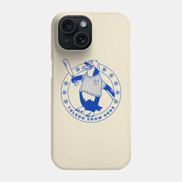 Toledo Snow Hens Phone Case by Hey Riddle Riddle
