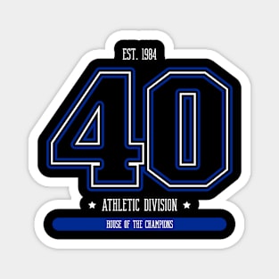 40th Birthday Magnet