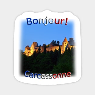 Carcassonne in the Early Evening Magnet