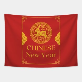 2023 Chinese New Year - Year of Rabbit Tapestry