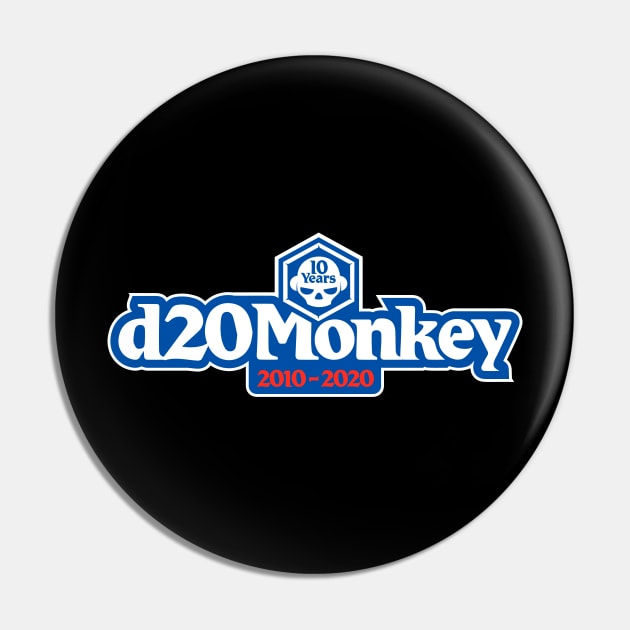 d20Monkey - 10 Years Pin by d20Monkey