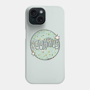 Aquarius Disco Ball Phone Case