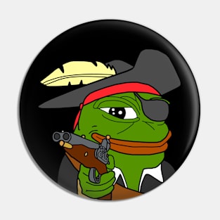 Pirate Pepe Pin