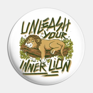 Unleash your inner Lion Pin