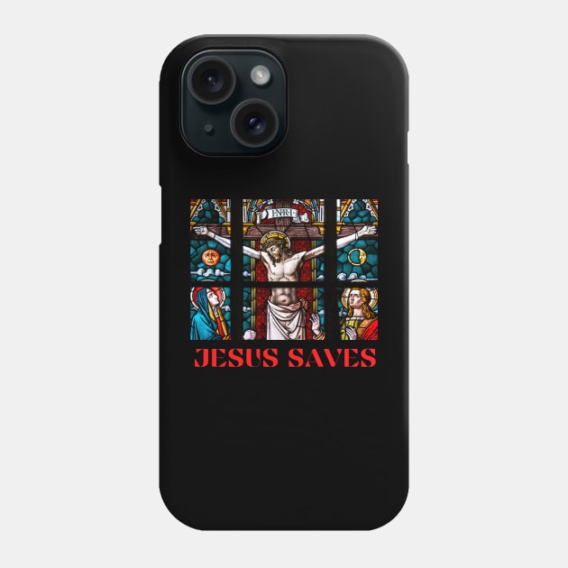 Jesus saves Phone Case by T-ShirtTime23