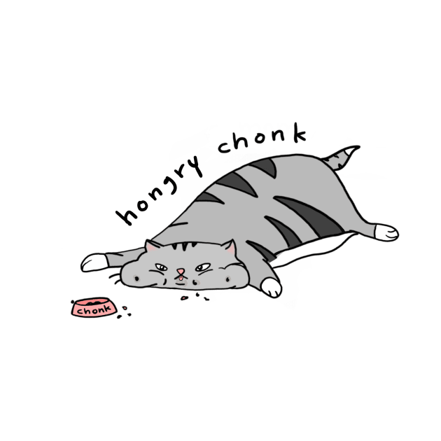 Hongry Chonk by moonlitdoodl