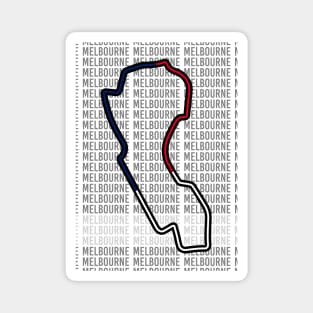 Melbourne - F1 Track Magnet