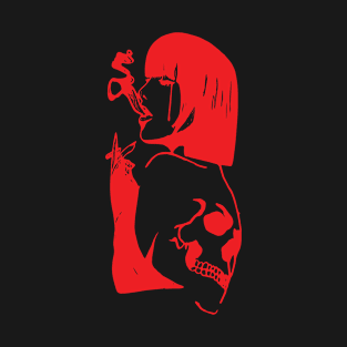 Smoking girl T-Shirt