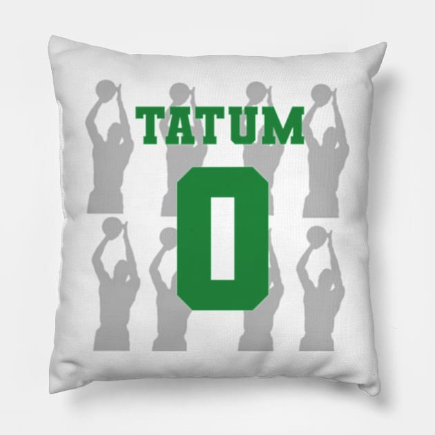 Jason Tatum Pillow by TshirtMA