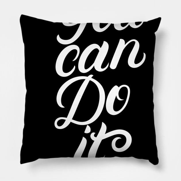You Can Do It Coffee Pillow by creativeteez