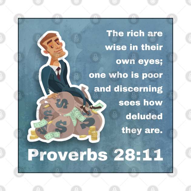 Proverbs 28:11 by Bible Verses by Deb