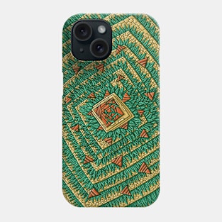 Gold Plant Phone Case