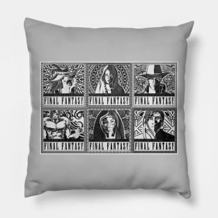 FF Lineup Pillow