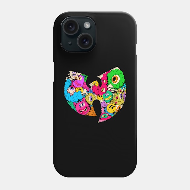 Wutang Doodle Art Phone Case by Moza Design