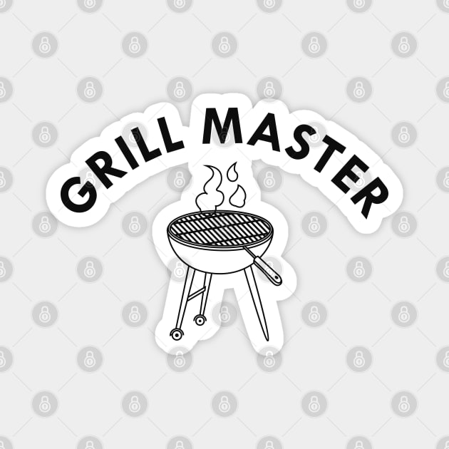 Grill Master Magnet by KC Happy Shop