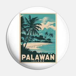 Palawan Island Philippines Pin