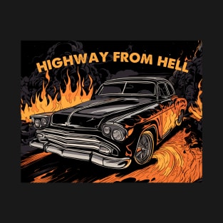 straight from hell car T-Shirt