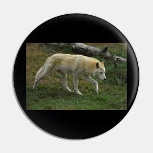 Walking Wolf Pin