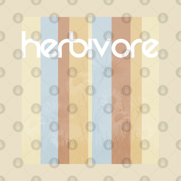 Herbivore Retro Lines by StupidHead