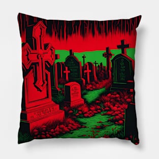 The Graveyard Pillow