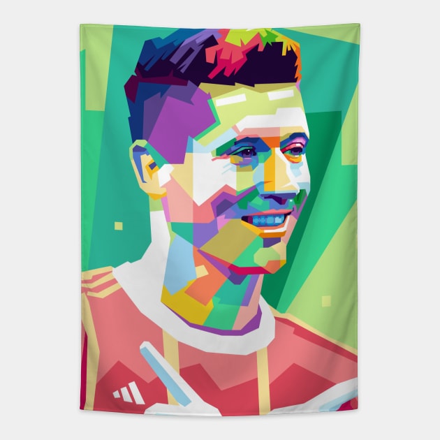 Lewandowski Tapestry by erikhermawann22