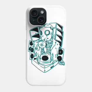 DJ Vinyl Gas Mask Phone Case