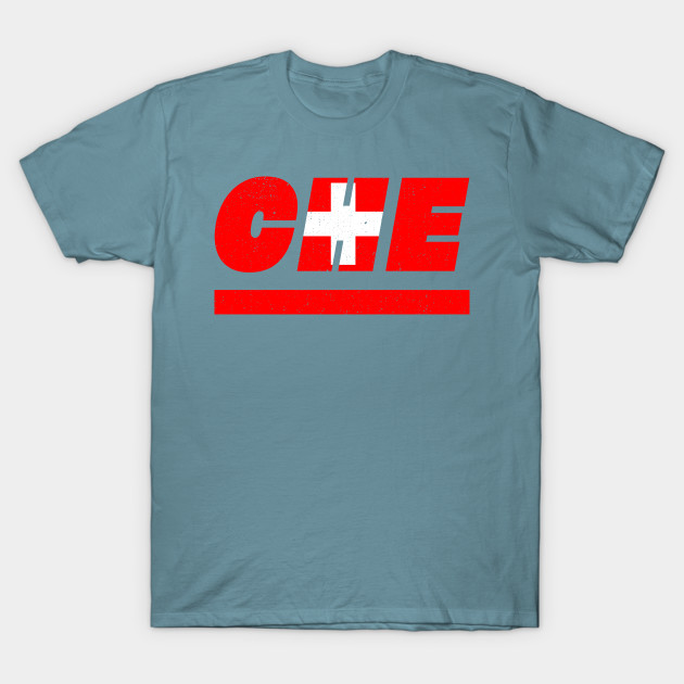 Disover CHE Switzerland Swiss ISO Code 3166 - Switzerland - T-Shirt