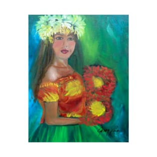 Merrie Monarch Hula Girl 11 T-Shirt