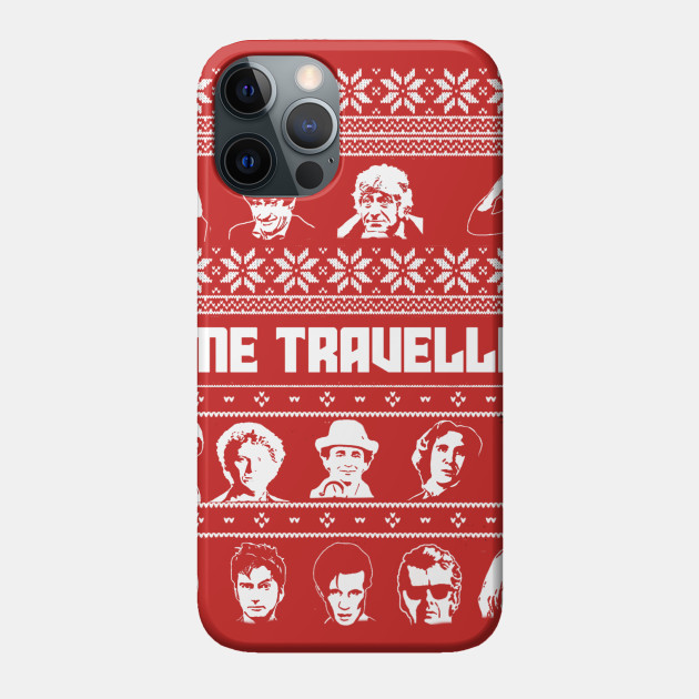 Festive glad tidings from across the galaxy since 1963 - Doctor Who - Phone Case