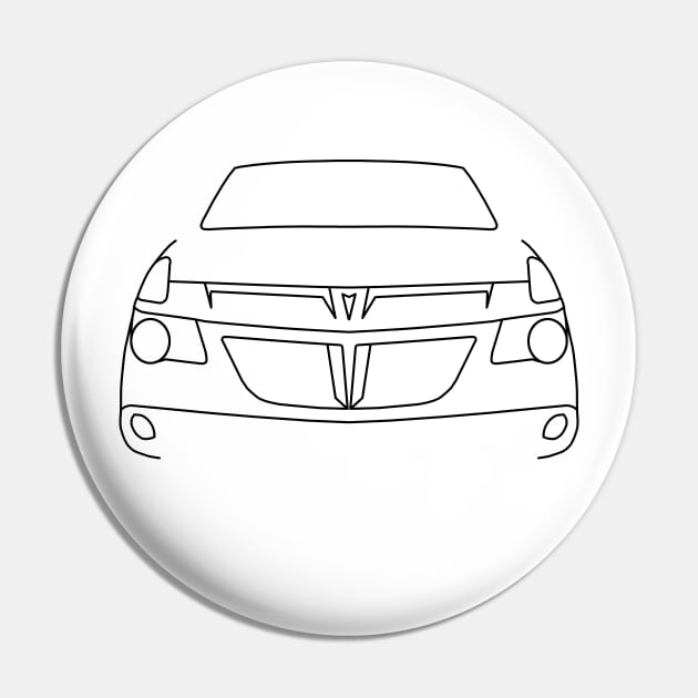 Pontiac Aztek outline graphic (black) Pin by soitwouldseem