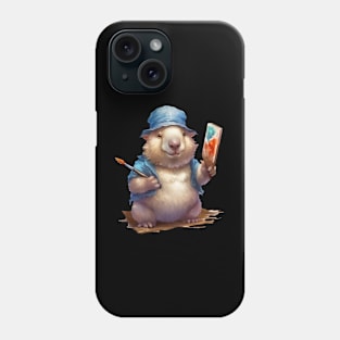 Wombat Painter! Phone Case