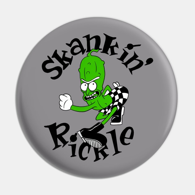 90s Skankin' Pickle Pin by Honocoroko