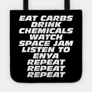 Carbs, Chemicals, Great Movies and Beautiful Music Tote