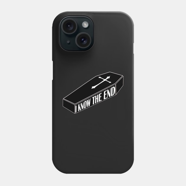 I KNOW THE END - Phoebe Bridgers Coffin Design Phone Case by maxberube