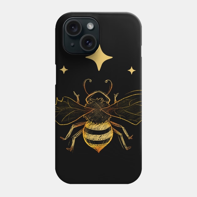 Celestial bee Phone Case by BubblePaw