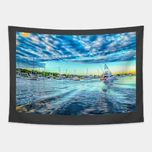 Falmouth Harbor Cape Cod Tapestry