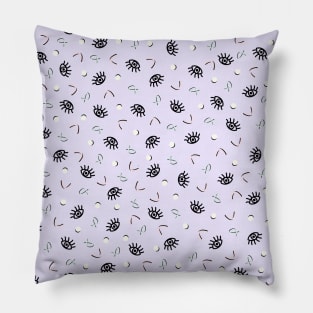 Eye Spy - Funky Memphis 80s Pattern Pillow