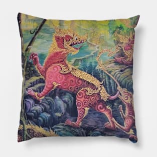 Hunter of the spirit world Pillow