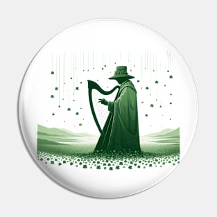 Harpiste de Saint Patrick Pin