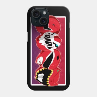 Forever Red Dino Rangers! Phone Case