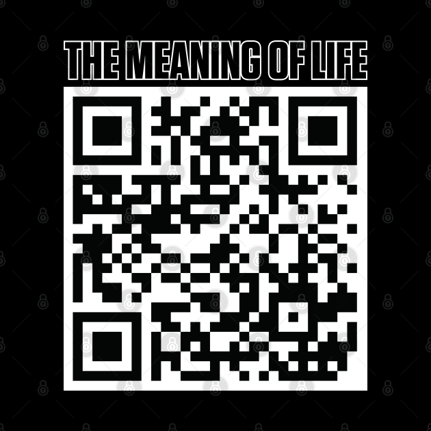 The Meaning Of Life QR Code by inotyler