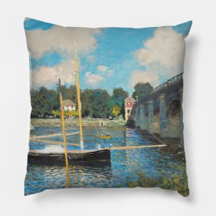 The Bridge at Argenteuil Pillow