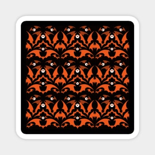 Bats - B&Orange Magnet