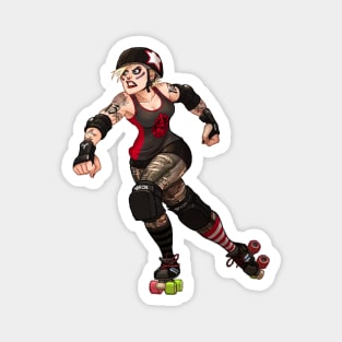 Arsenicki - roller derby star Magnet