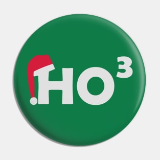 HOHOHO Christmas HO High 3 Merry Christmas Pin